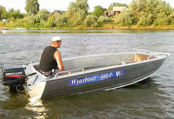 Алюминиевая лодка Wyatboat-460 P в Новокузнецке