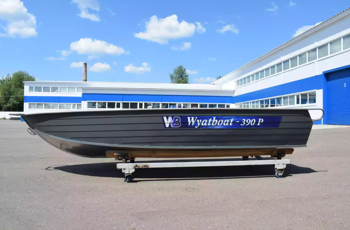 Алюминиевая лодка Wyatboat-390Р Fish в Новокузнецке