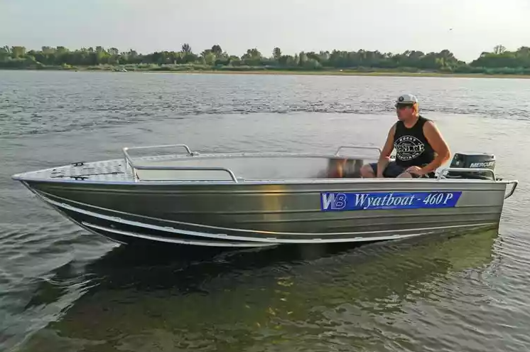 Алюминиевая лодка Wyatboat-460 P в Новокузнецке