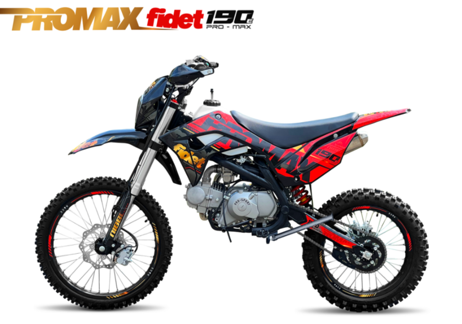 Мотоцикл (питбайк) PROMAX FIDET (ФАЙДЕТ) 190E MAX PRO LUX 19/16 в Новокузнецке
