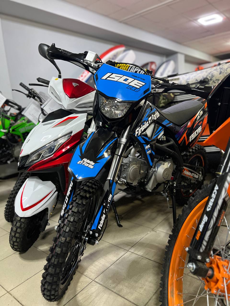 Мотоцикл (питбайк) PROMAX FIDET (ФАЙДЕТ) 190E PRO 17/14 в Новокузнецке