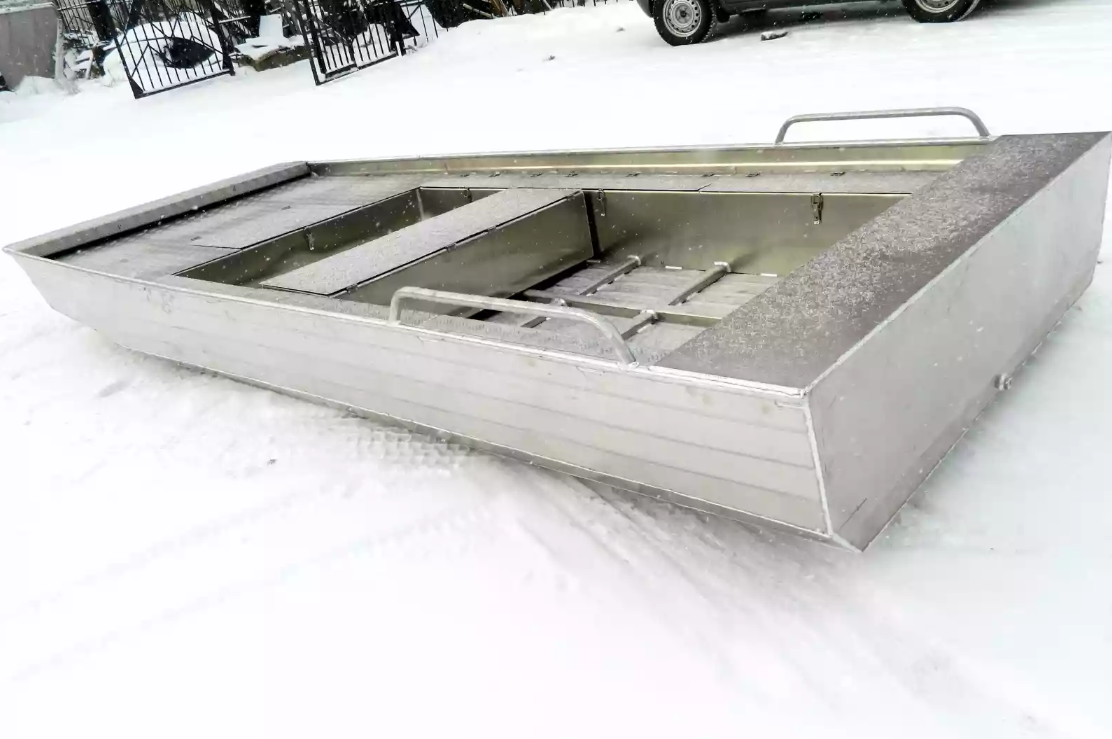 Алюминиевая лодка Wyatboat-390 Jonboat в Новокузнецке