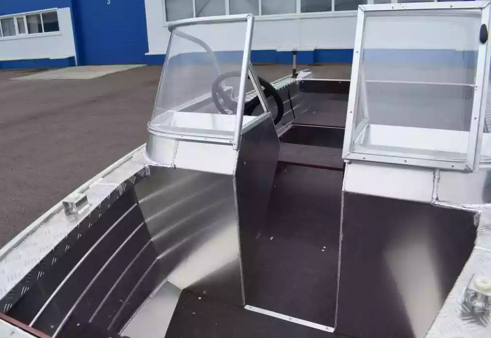 Алюминиевая лодка Wyatboat-390 DCM Увеличенный борт в Новокузнецке