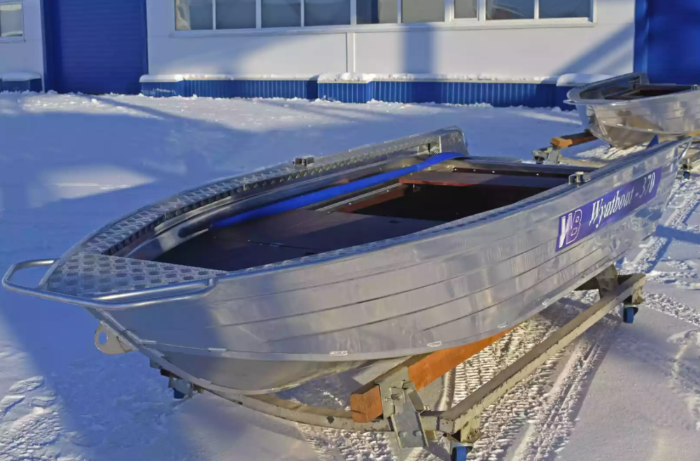 Алюминиевая лодка Wyatboat-370 Р FISH в Новокузнецке