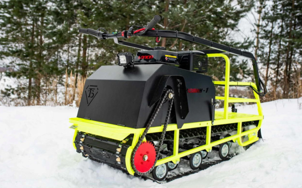 Мотобуксировщик Бурлак ХОЗЯИН-1 (капот металл) в Новокузнецке