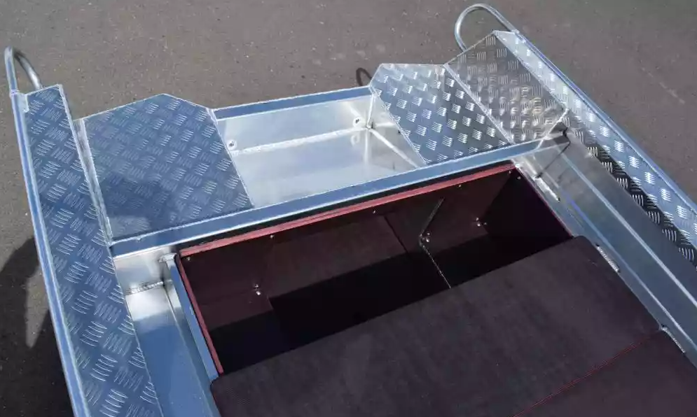 Алюминиевая лодка Wyatboat-390Р Fish в Новокузнецке