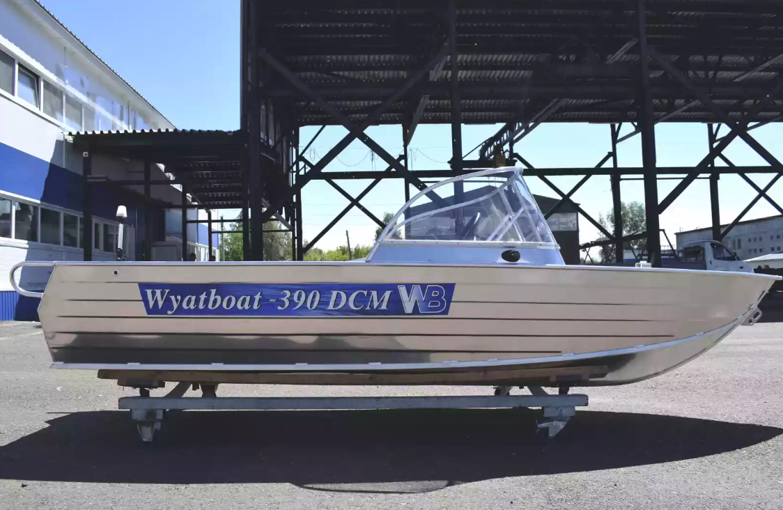 Алюминиевая лодка Wyatboat-390 DCM в Новокузнецке