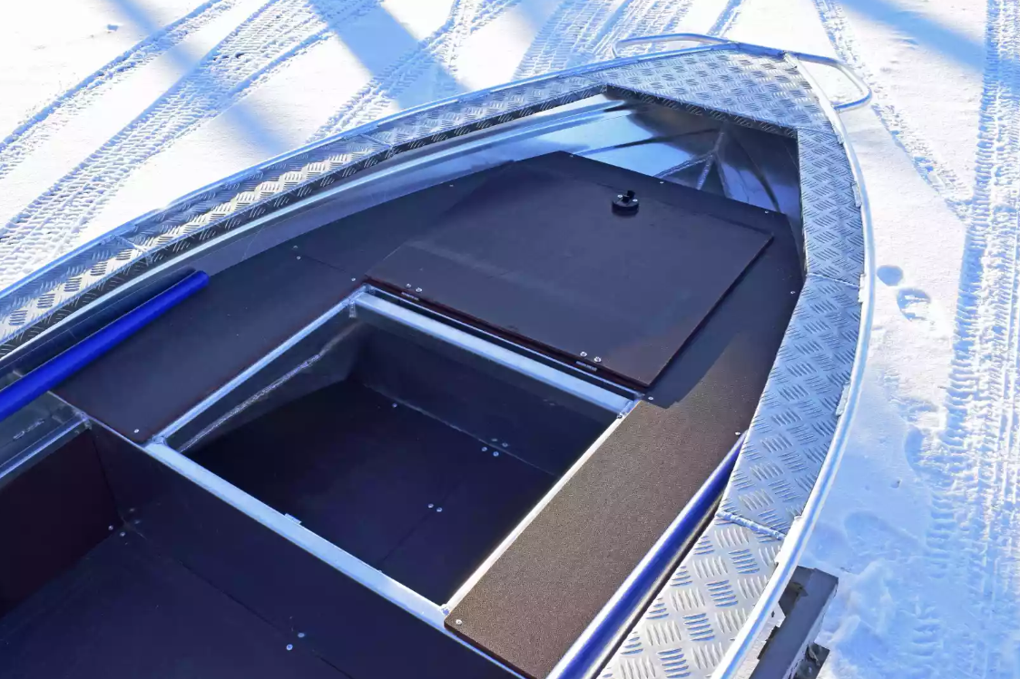 Алюминиевая лодка Wyatboat-370 Р FISH в Новокузнецке