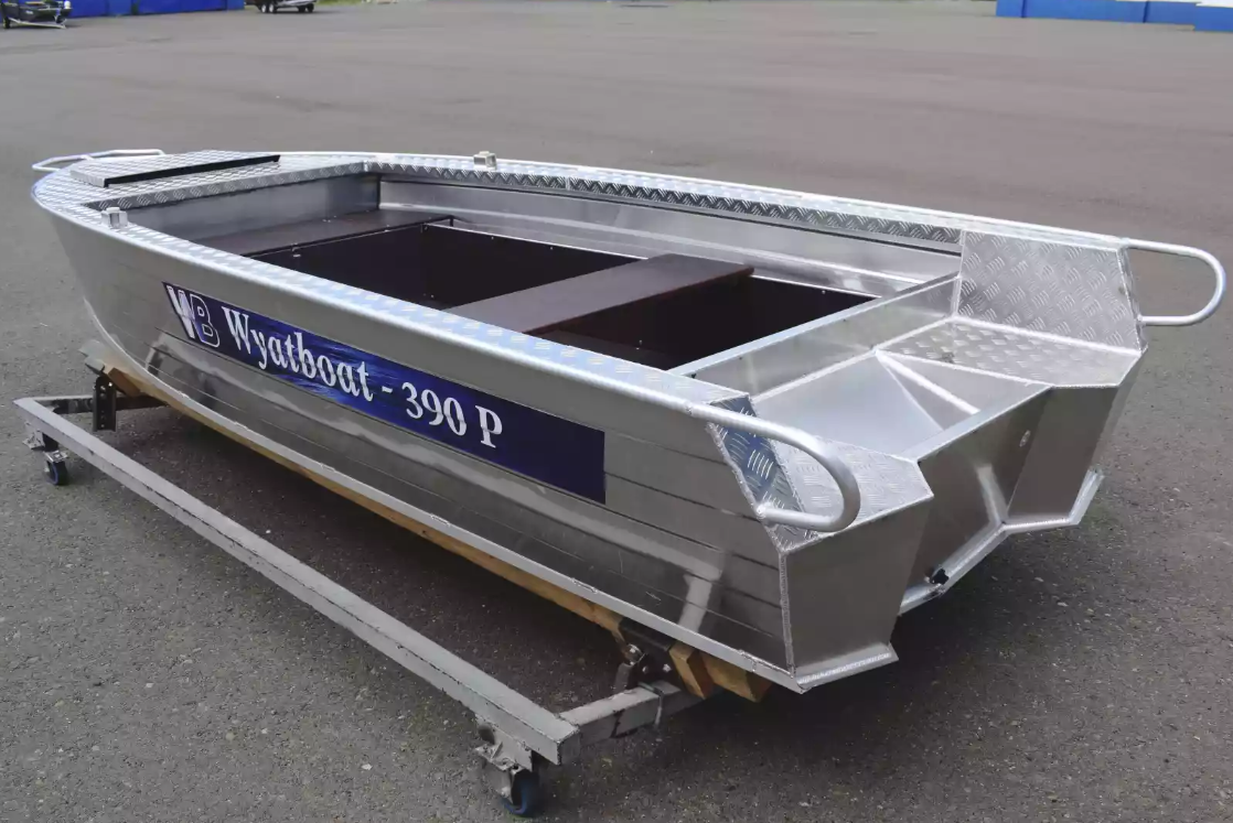 Алюминиевая лодка Wyatboat-390Р PRO в Новокузнецке