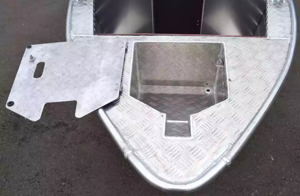 Алюминиевая лодка Wyatboat-390 DCM Увеличенный борт в Новокузнецке