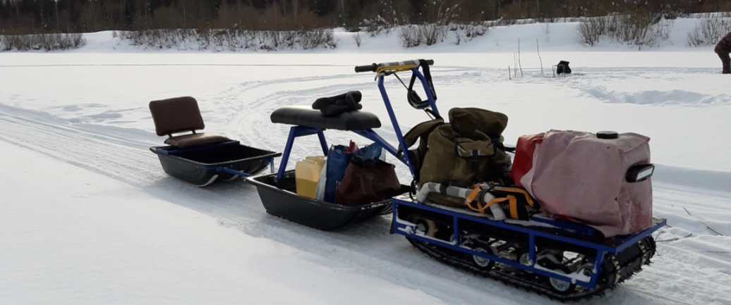 Мотобуксировщик Альбатрос-L 9 без фары в Новокузнецке