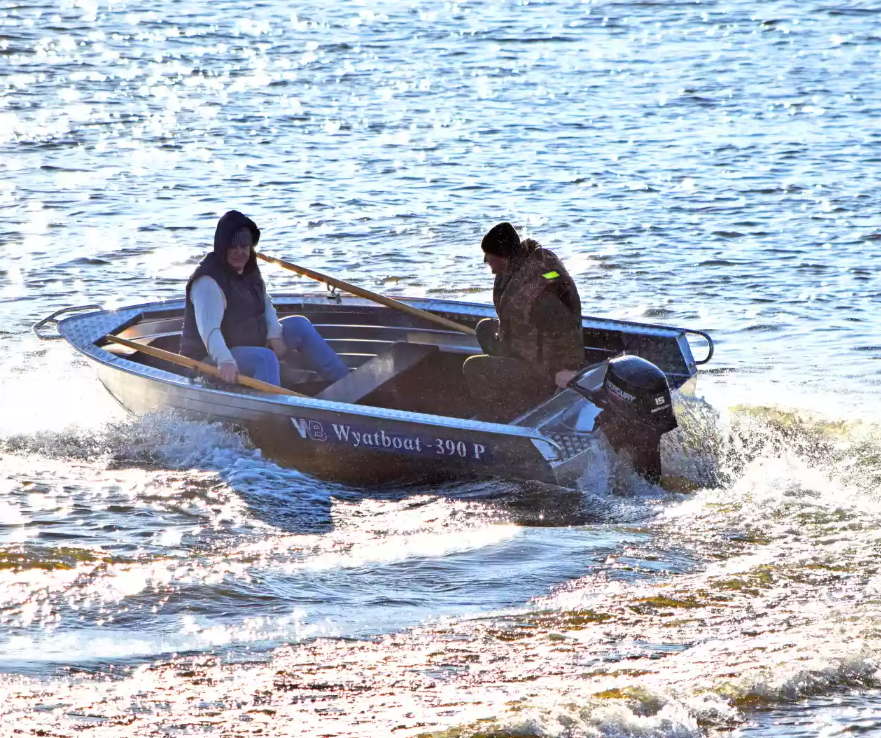 Алюминиевая лодка Wyatboat-390 P в Новокузнецке