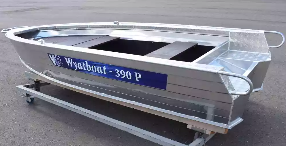 Алюминиевая лодка Wyatboat-390Р Fish в Новокузнецке
