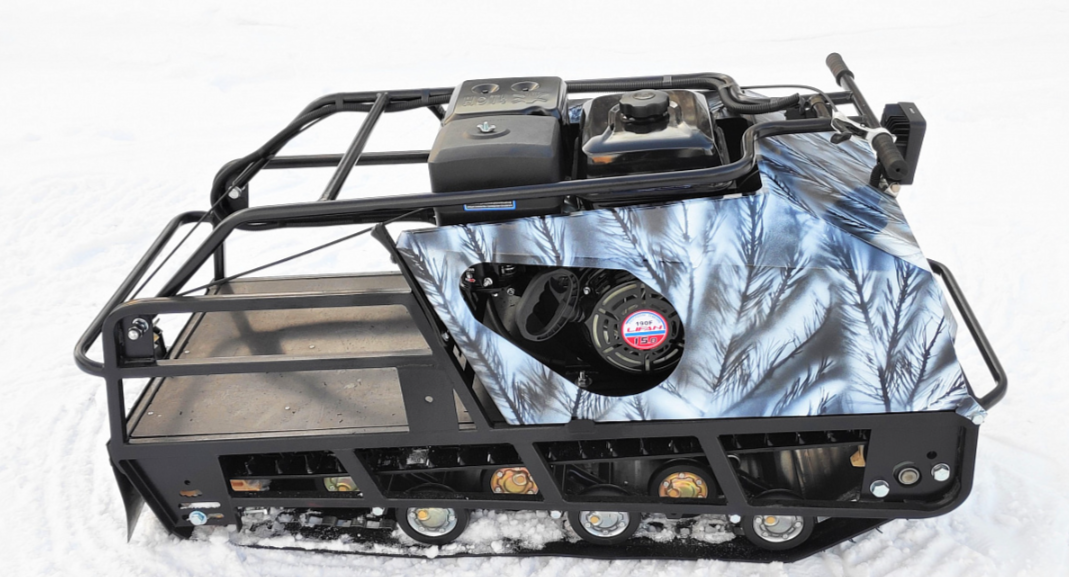 Мотобуксировщик Irondog (Железная собака) M600 20  Камуфляж Охотник в Новокузнецке