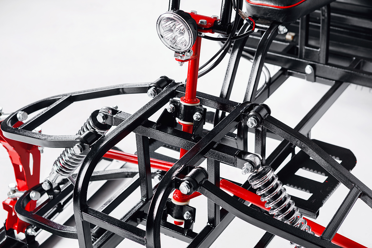 Лыжный модуль IKUDZO TERRAIN с подогревом ручек металлические лыжи в Новокузнецке