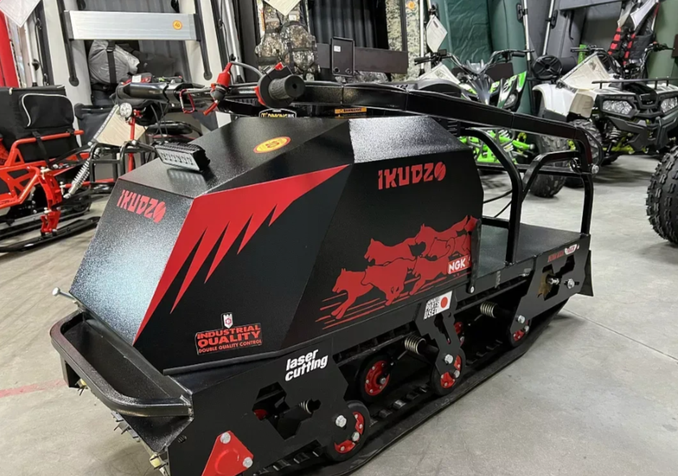 Мотобуксировщик IKUDZO 1450/500 K15 (Lifan, loncin, ZongShen) в Новокузнецке