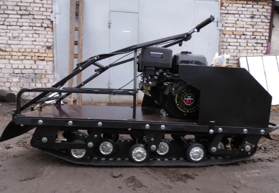 Мотобуксировщик AhtaR Зима 9 л/с с вариатором в Новокузнецке