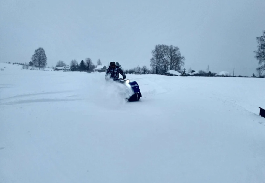 Мотобуксировщик Альбатрос-XLV 9 тележки, 1450 мм в Новокузнецке