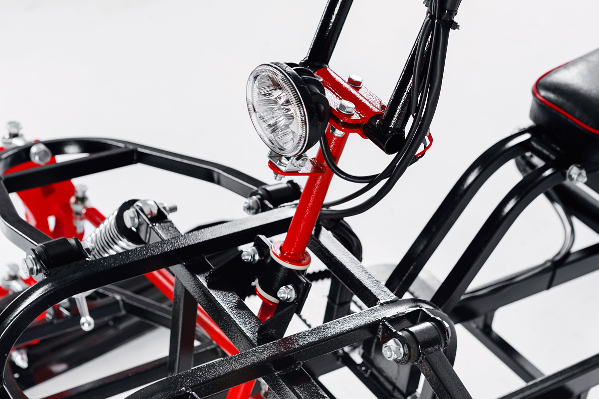 Лыжный модуль IKUDZO TERRAIN с подогревом ручек металлические лыжи в Новокузнецке