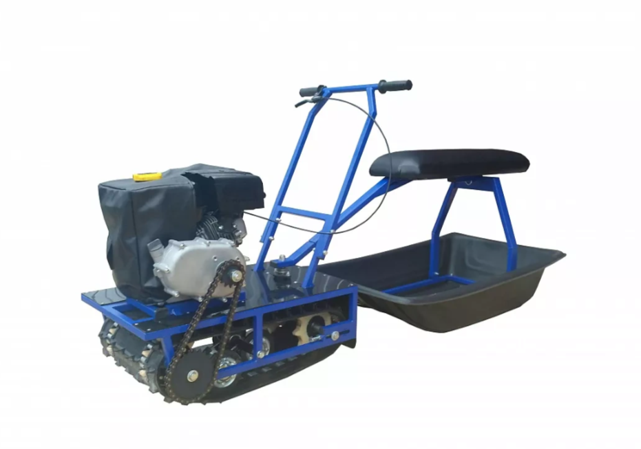 Мини-мотобуксировщик Альбатрос-М с фарой в Новокузнецке