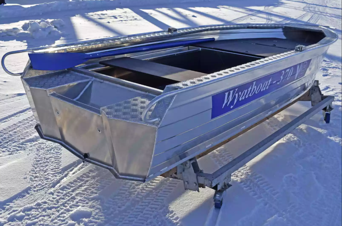 Алюминиевая лодка Wyatboat-370 Р FISH в Новокузнецке