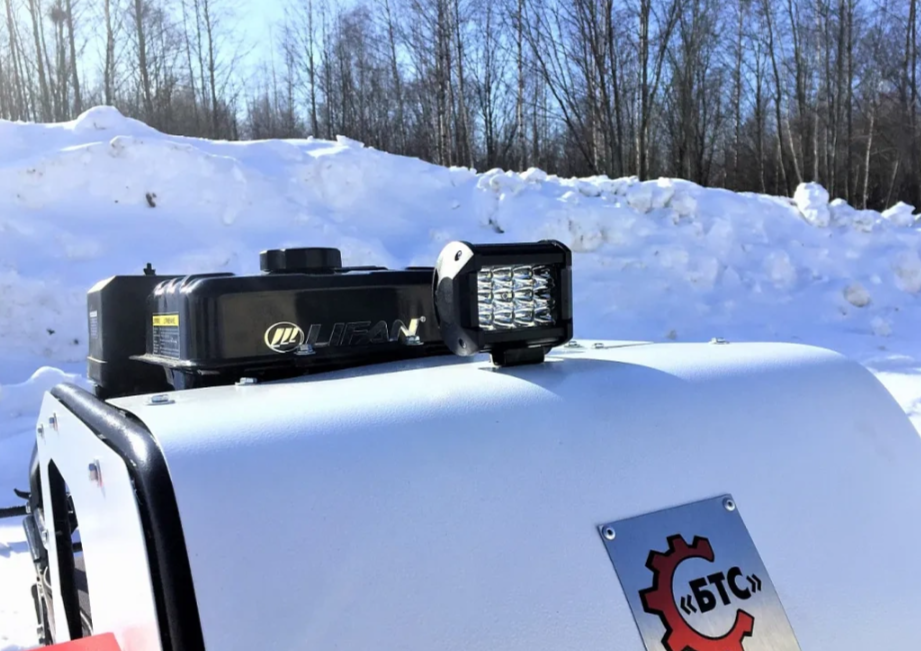 Мотобуксировщик БТС «STANDART PRO»  500/15 э/зап. LIFAN PRO(216 Ватт) в Новокузнецке