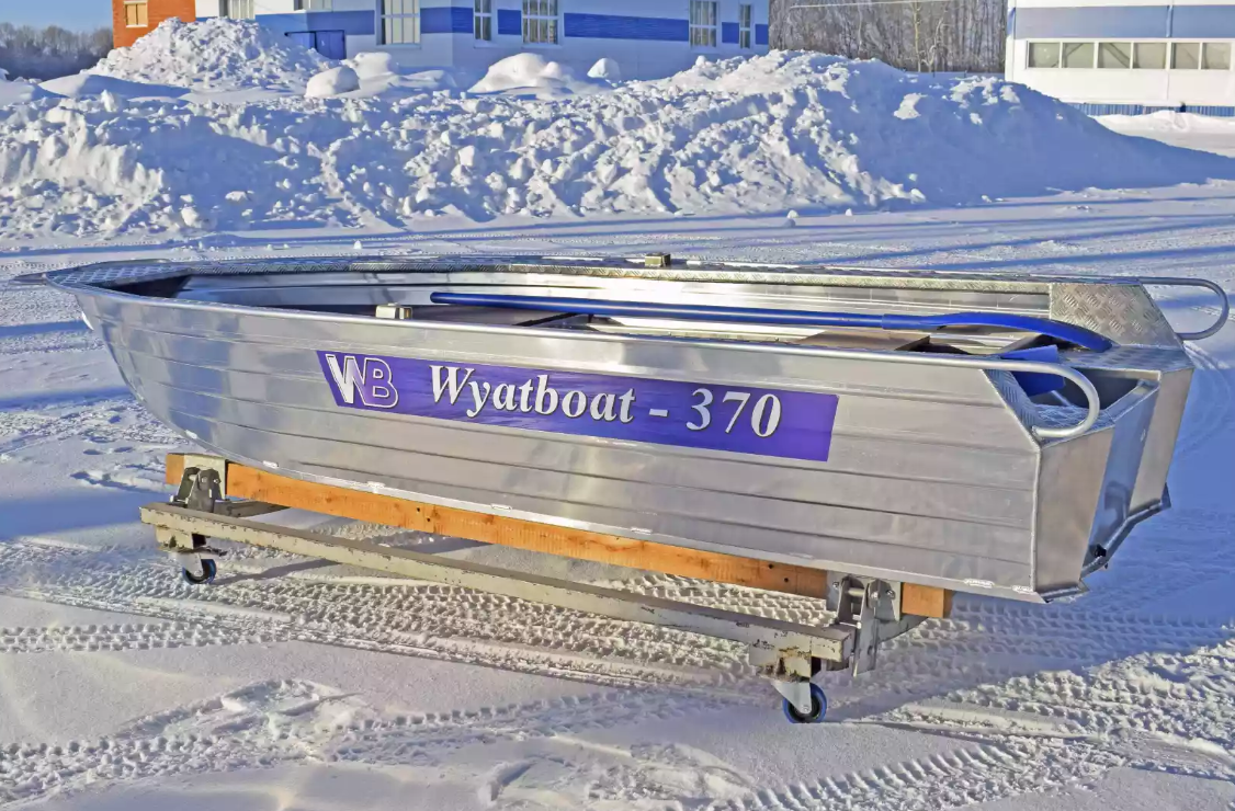 Алюминиевая лодка Wyatboat-370 Р FISH в Новокузнецке