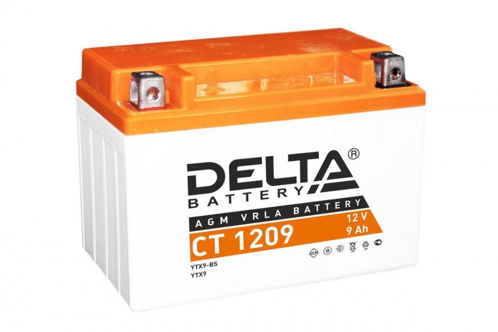 Аккумулятор Delta CT 1209 (12V / 9Ah) в Новокузнецке