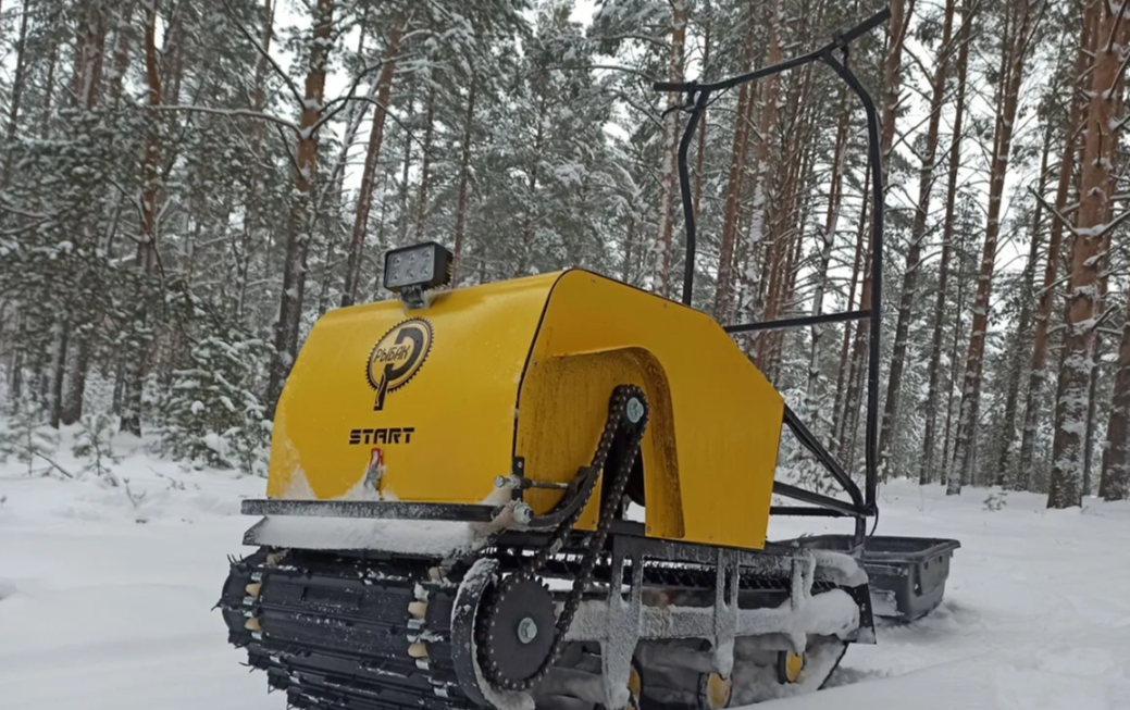Мотобуксировщик РЫБАК СТАРТ Lifan 15 л.с. (металлический капот) в Новокузнецке