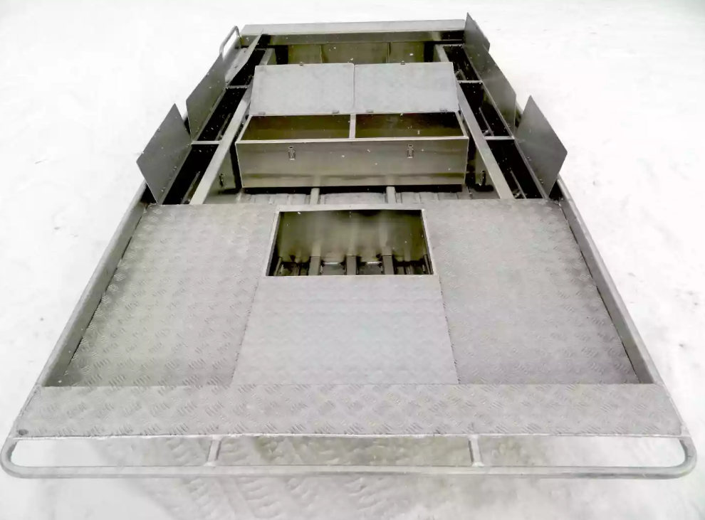 Алюминиевая лодка Wyatboat-390 Jonboat в Новокузнецке