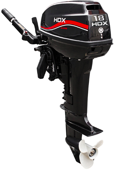 Лодочный мотор 2-х тактный HDX R series TE 18 BMS в Новокузнецке