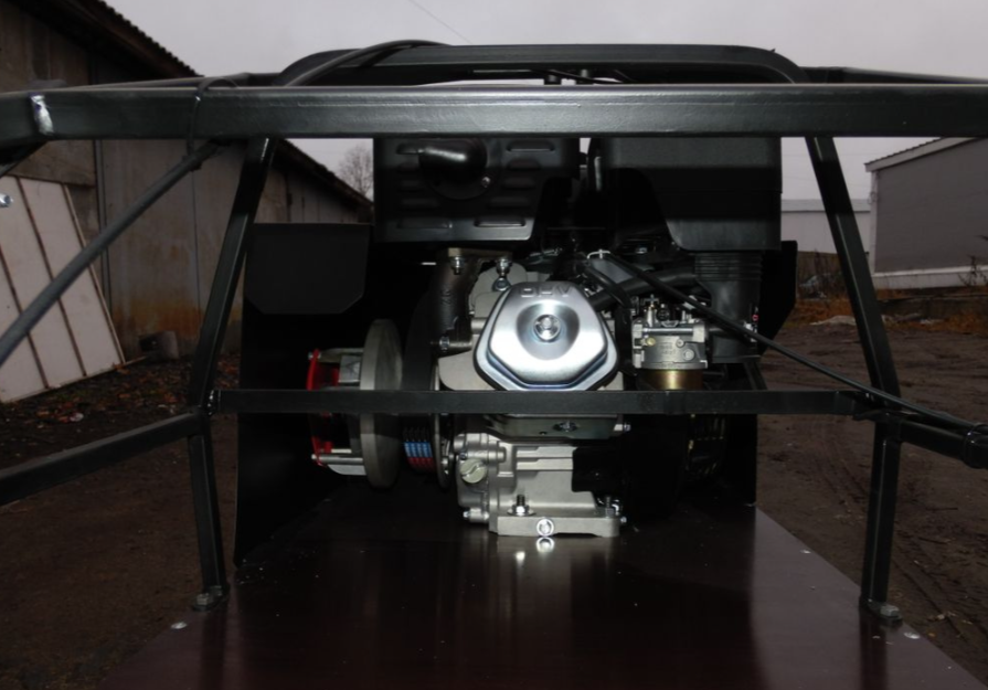 Мотобуксировщик AhtaR Зима 9 л/с с вариатором в Новокузнецке