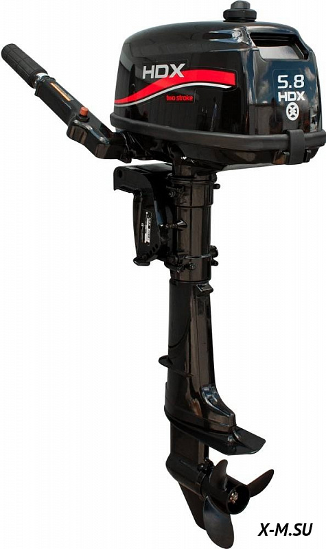 Лодочный мотор 2-х тактный HDX R series T 5,8 BMS в Новокузнецке