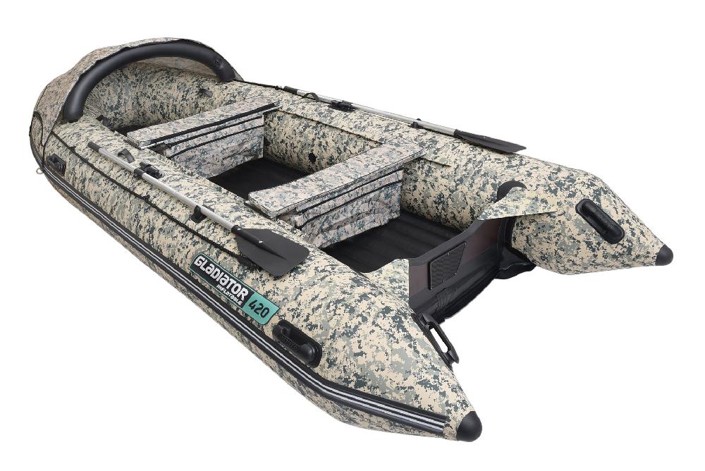 НАДУВНАЯ ЛОДКА GLADIATOR E350PRO в Новокузнецке