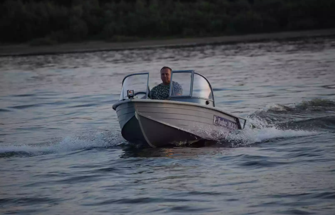 Алюминиевая лодка Wyatboat-390 DCM в Новокузнецке