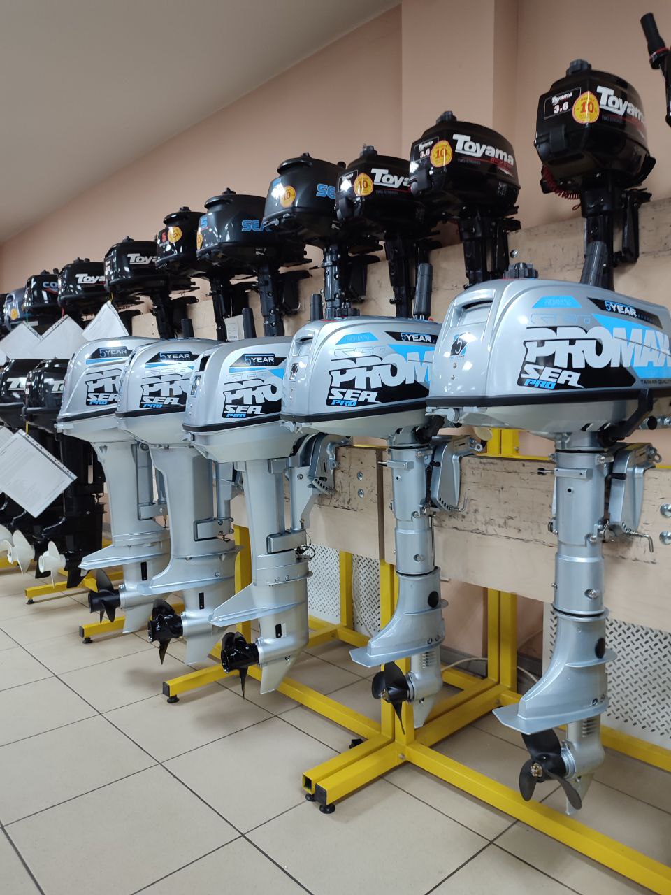 Лодочный мотор PROMAX SP5FHS (внешний бак 12 л) в Новокузнецке