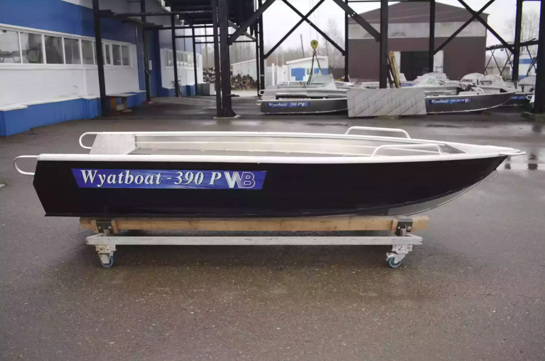 Алюминиевая лодка Wyatboat-390РМ в Новокузнецке