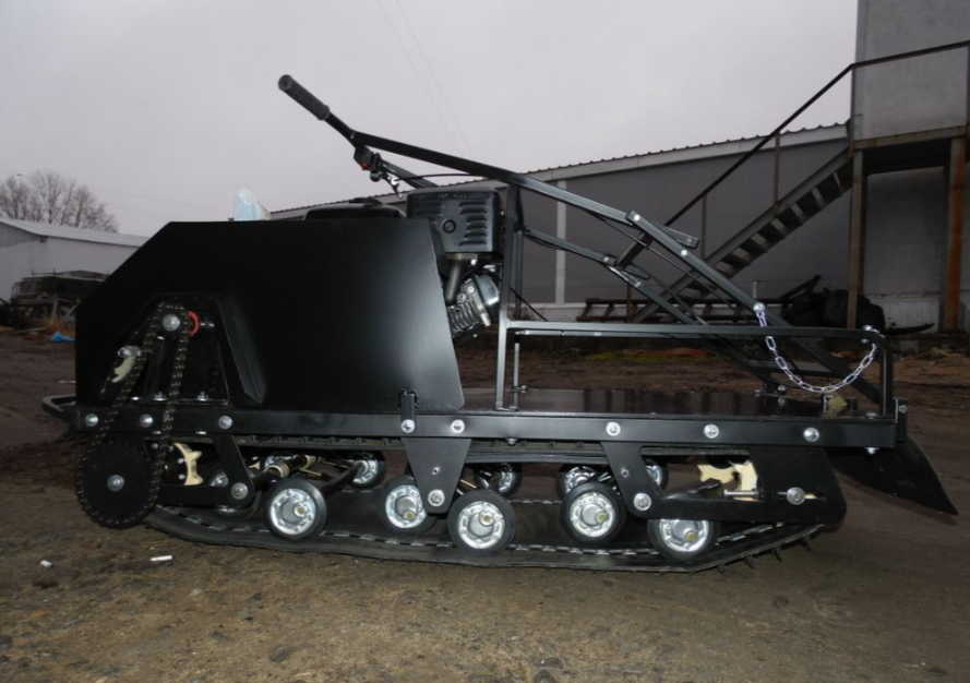 Мотобуксировщик AhtaR Зима 9 л/с с вариатором в Новокузнецке