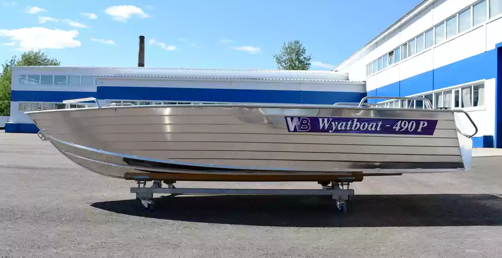 Алюминиевая лодка Wyatboat-490 P в Новокузнецке