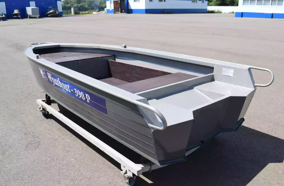 Алюминиевая лодка Wyatboat-390Р Fish в Новокузнецке