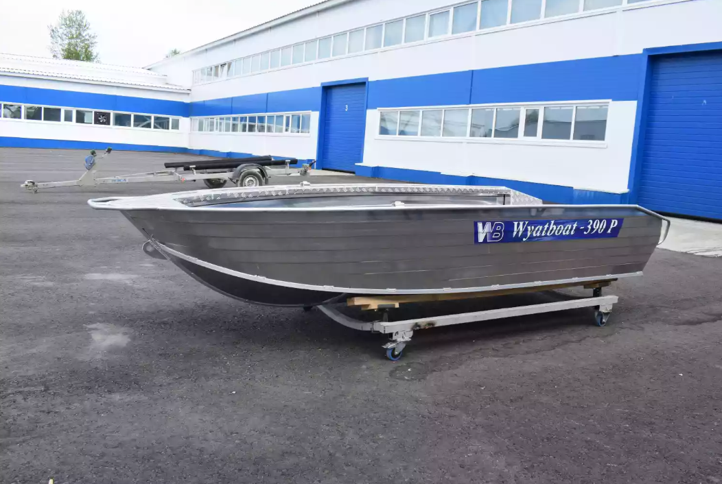 Алюминиевая лодка Wyatboat-390Р Увеличенный борт в Новокузнецке