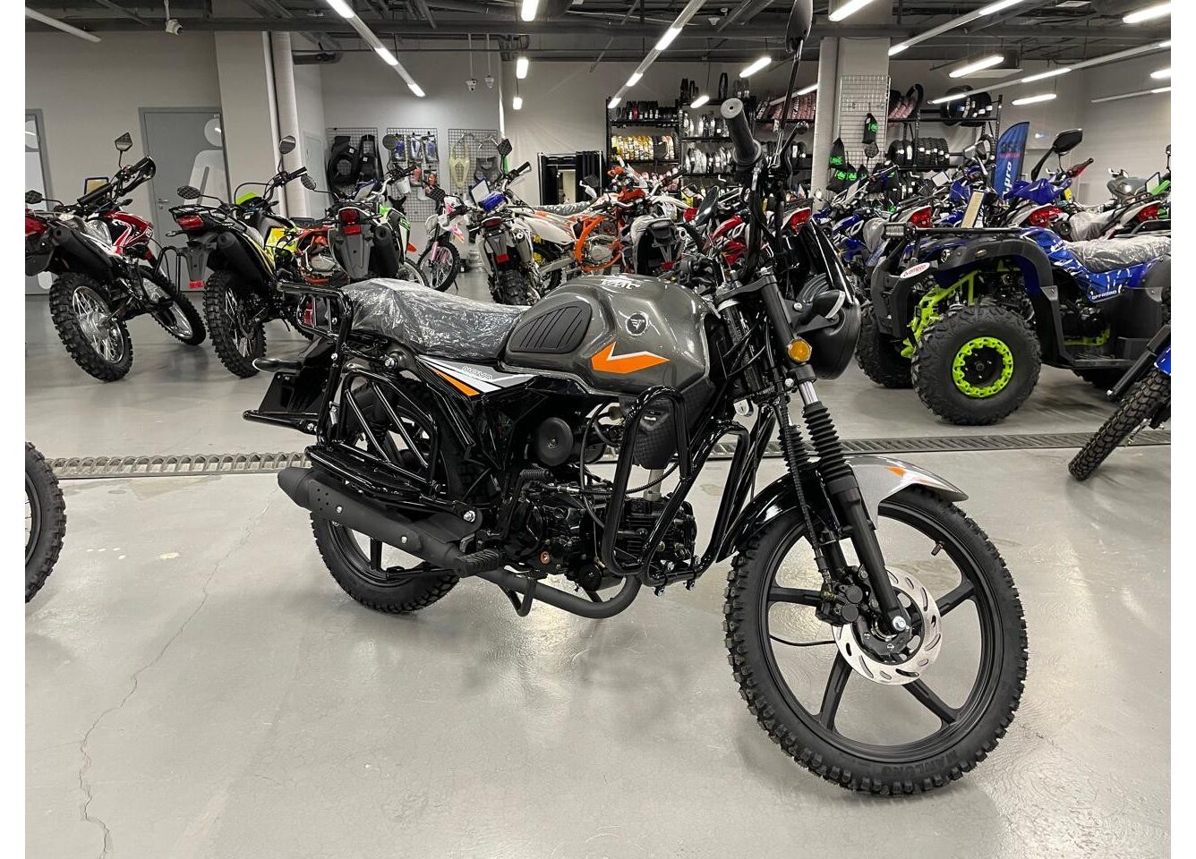 Мопед VMC NOVA 49сс (125сс) Led Full, дисковый тормоз, RKB RATO с баланс. валом, сигнализация в Новокузнецке