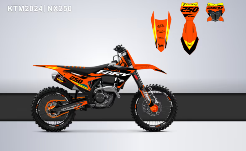 Кроссовый мотоцикл Sanchez Fury NX250 в Новокузнецке