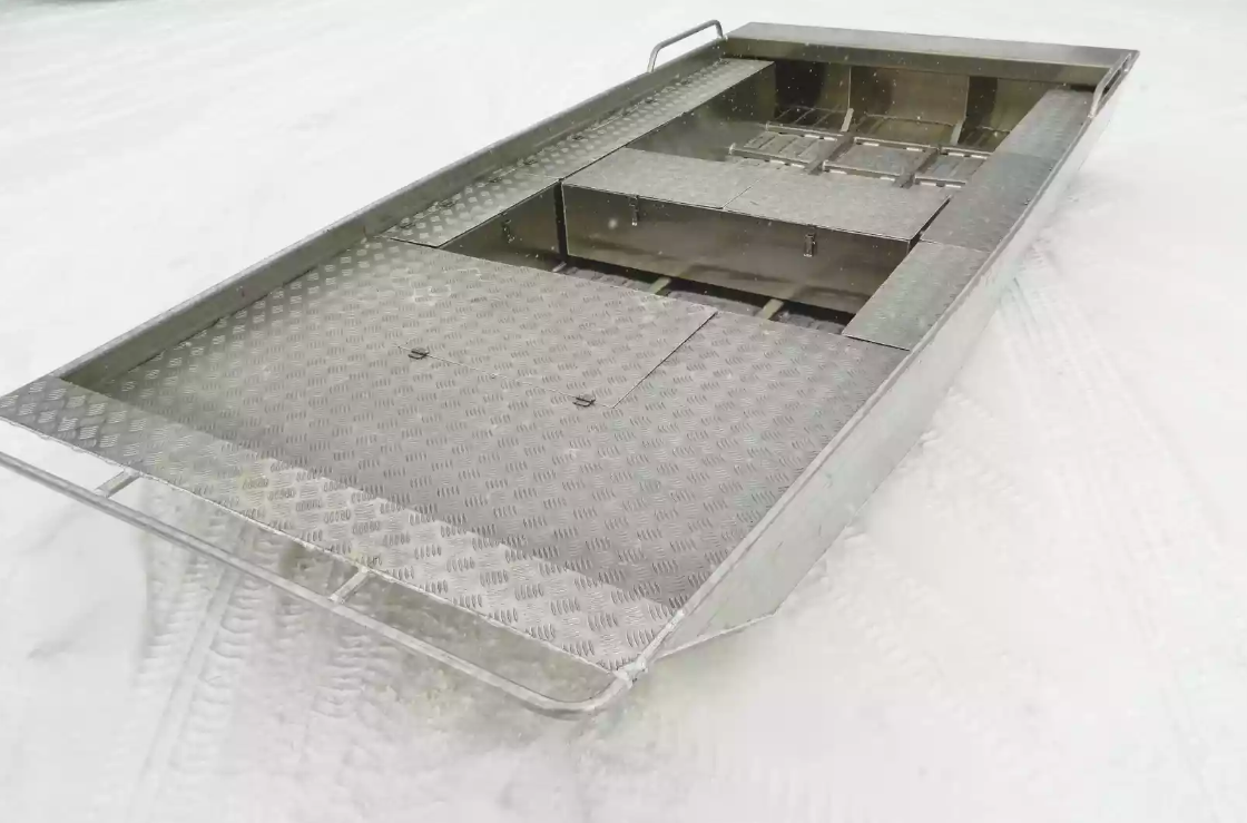 Алюминиевая лодка Wyatboat-390 Jonboat в Новокузнецке