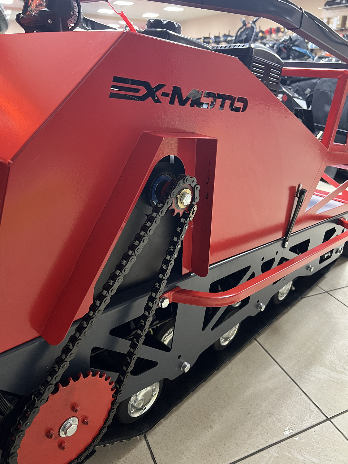 Мотобуксировщик EX-MOTO SNOWDOG S500 15л.с в Новокузнецке