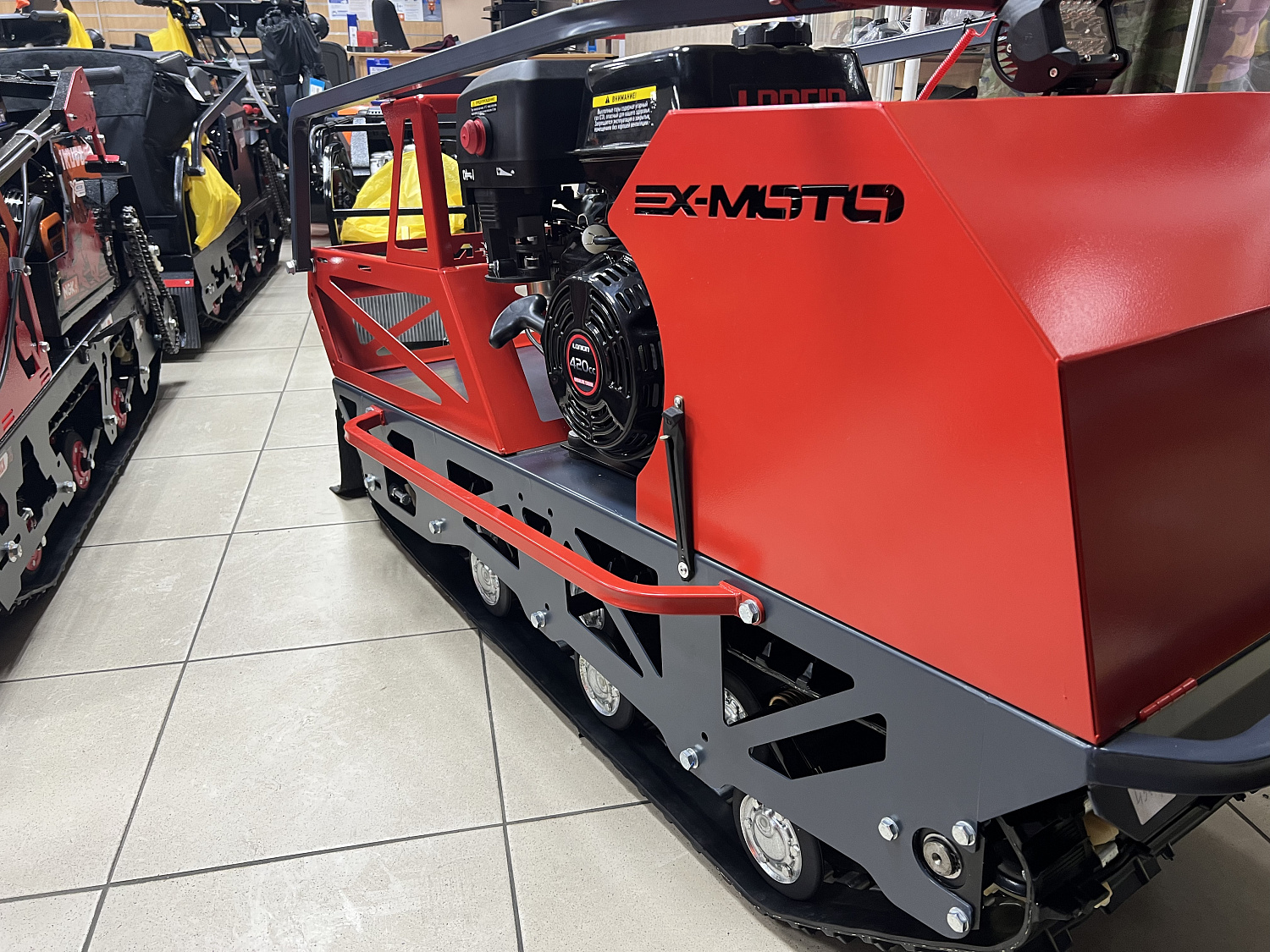 Мотобуксировщик EX-MOTO SNOWDOG S500 15л.с в Новокузнецке