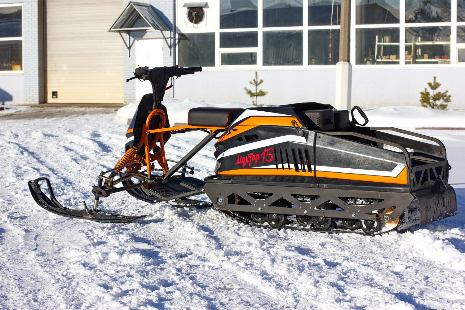 Мотобуксировщик IRBIS Мухтар 15 с лыжным модулем в комплекте в Новокузнецке