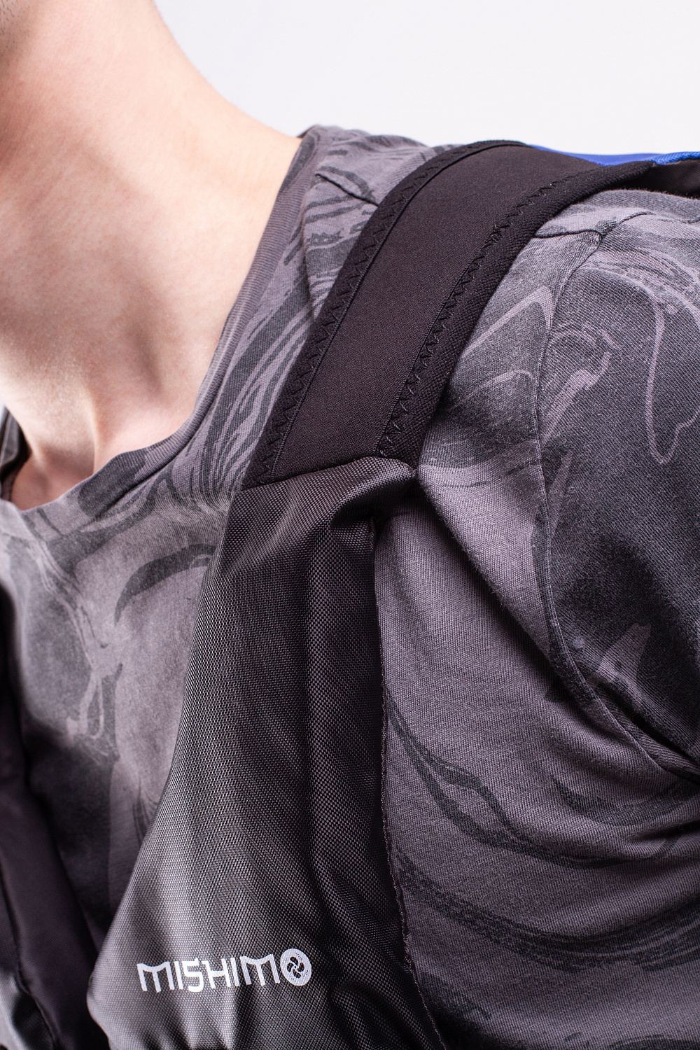 Жилет спасательный MISHIMO PRO Премиум качества Черно-синий в Новокузнецке