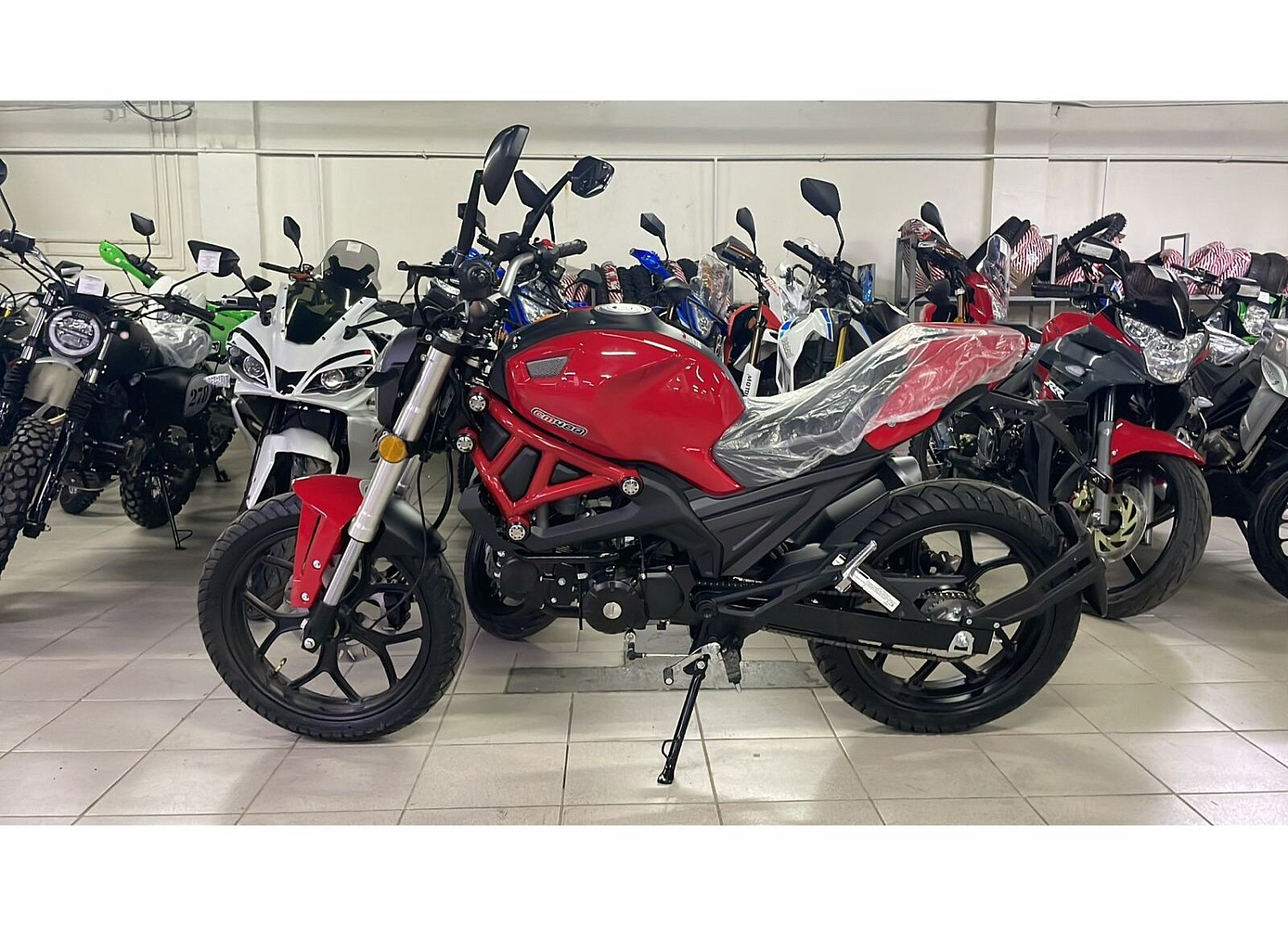 Мотоцикл VMC Monster - 250сс (replica Ducati Monster), дисковый тормоз, баланс. вал. в Новокузнецке