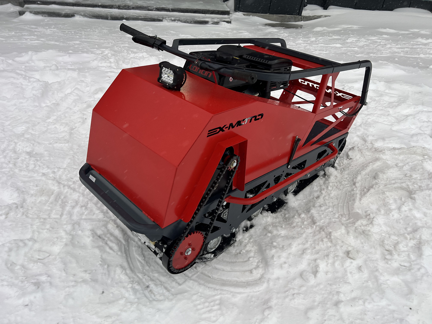 Мотобуксировщик EX-MOTO SNOWDOG S500 15л.с в Новокузнецке